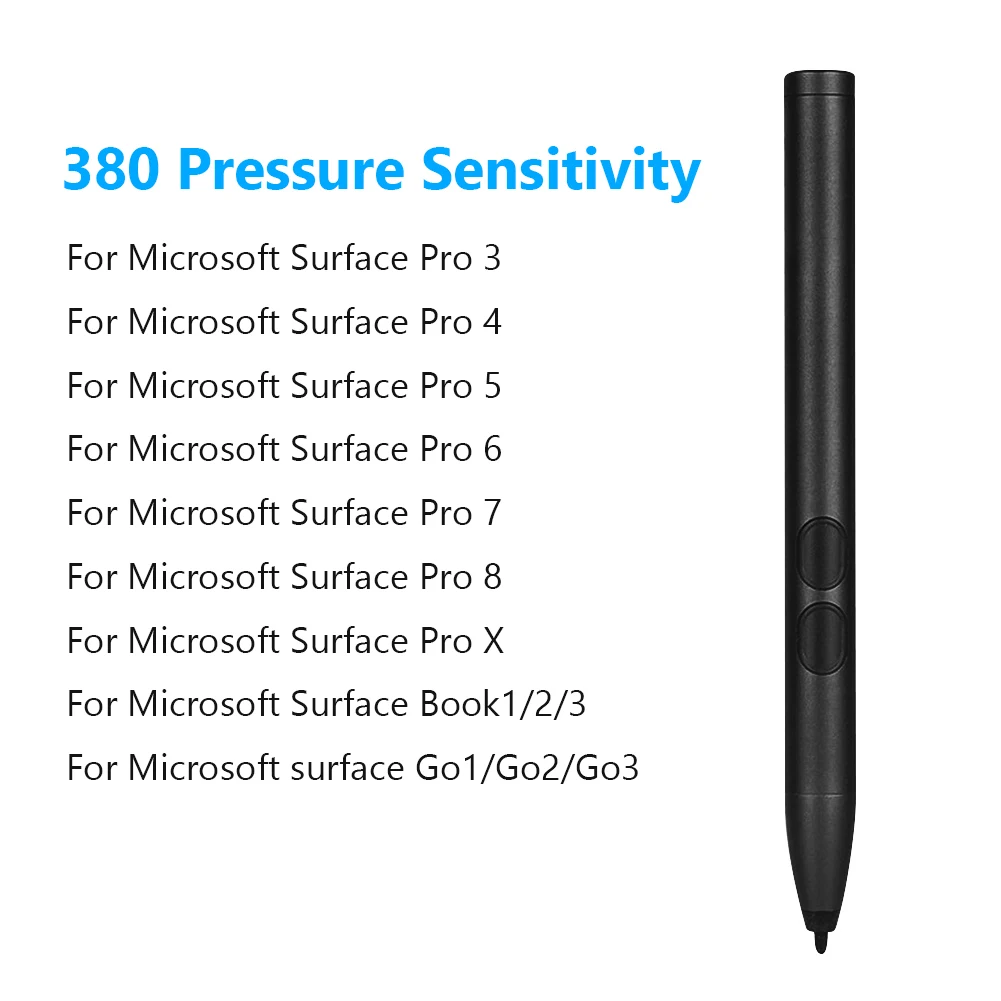 Stylus Pen for Microsoft Surface Pro 3/4/5/6/7/8 Stylus Pencil Sensitive Touch Screen Pen for Surface Book/Go 380 Class Pressure