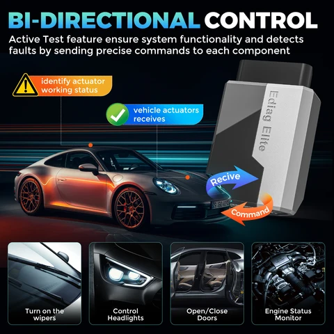 ГОРЯЧИЕ KINGBOLEN Ediag Elite, бесплатные пожизненные автомобильные диагностические инструменты, все системы 15, двунаправленный встроенный сканер CANFD FCA OBD2 сброса