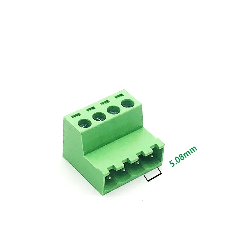 5PCS 2EDGRK 5.08mm Solderless Docking Type Plug-in Terminal Block 2EDG 5.08mm 2P 3P/4P/5P/6P/7P/8P/9P/10P/12P-24P