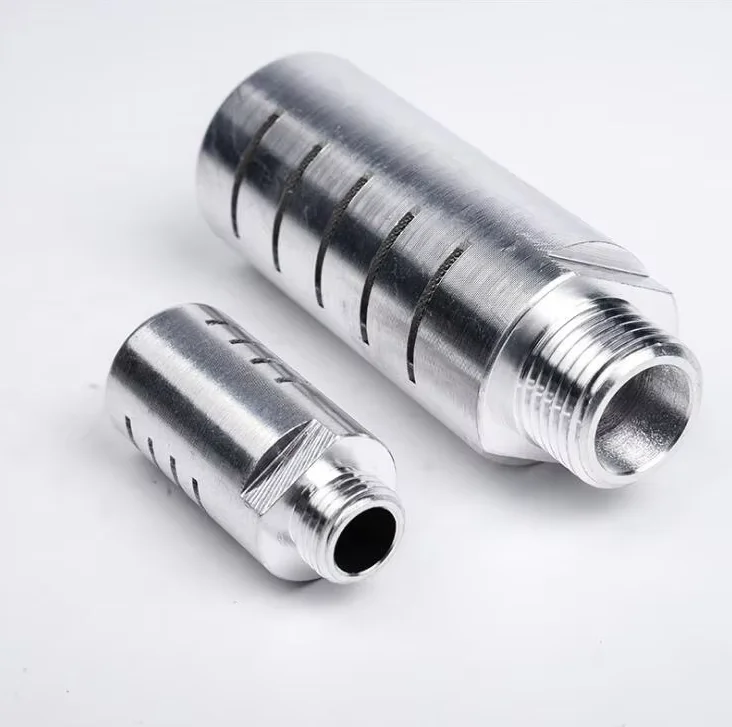 

OD 1/8" 1/4" 3/8" 1/2” BSP LM Series Pneumatic Silencer Air Muffler