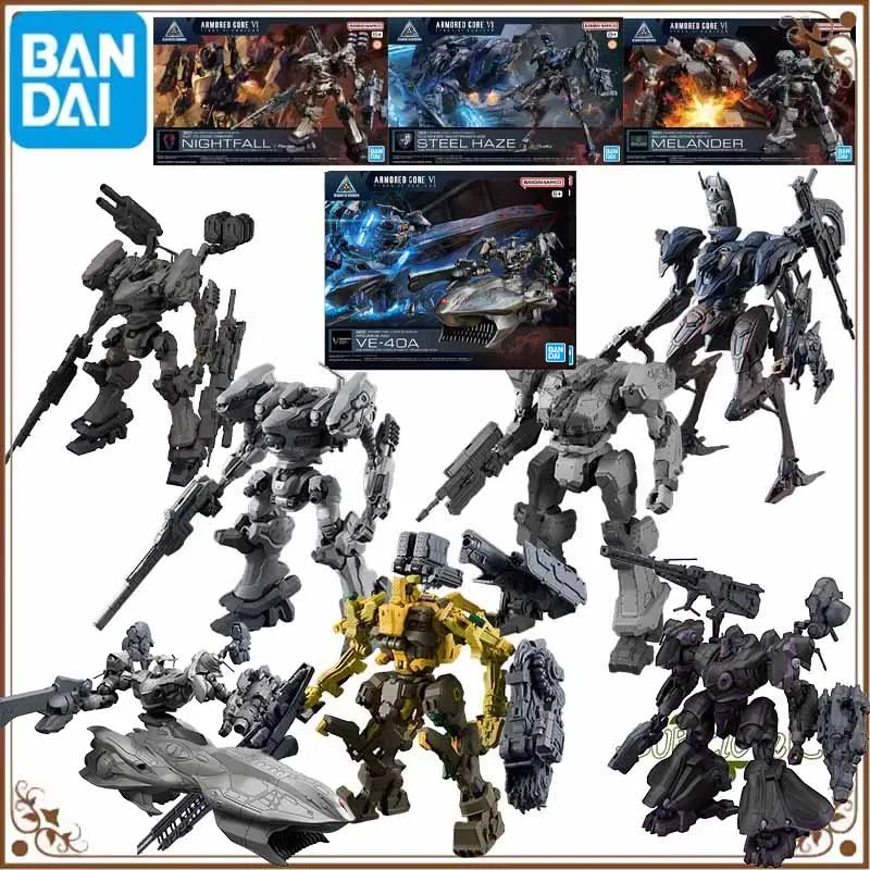 

BANDAI Original GUNDAM 30MM 1/144 Series Armored Core BALAM INDUSTRIES BD-011 ARQUEBUS ADD VE-40A MELANDER OPEN FAITM