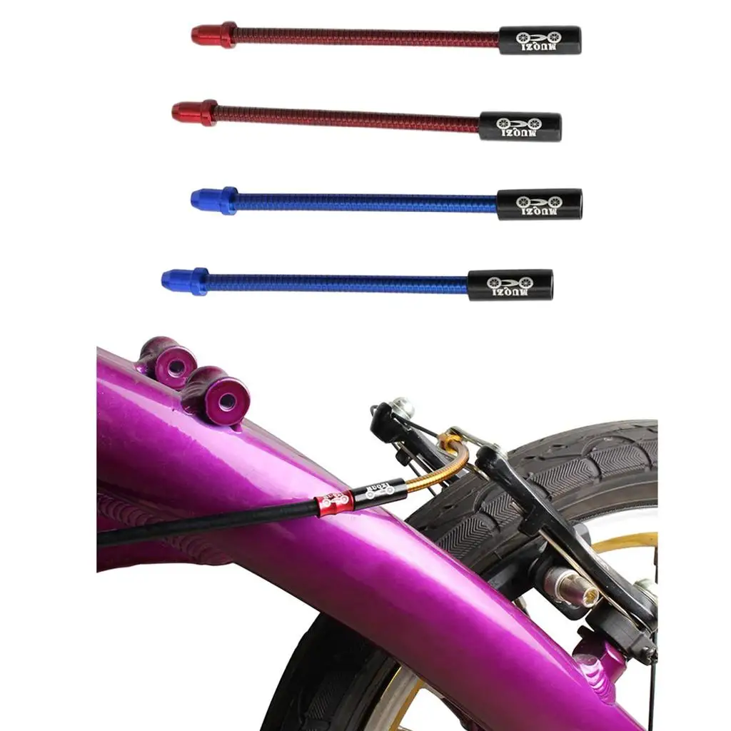 High Quality Mountain Bicycle V Brake Noodle Set Linear Pull Cable Guide Boots Bike Spare Parts for Cycling Equipment