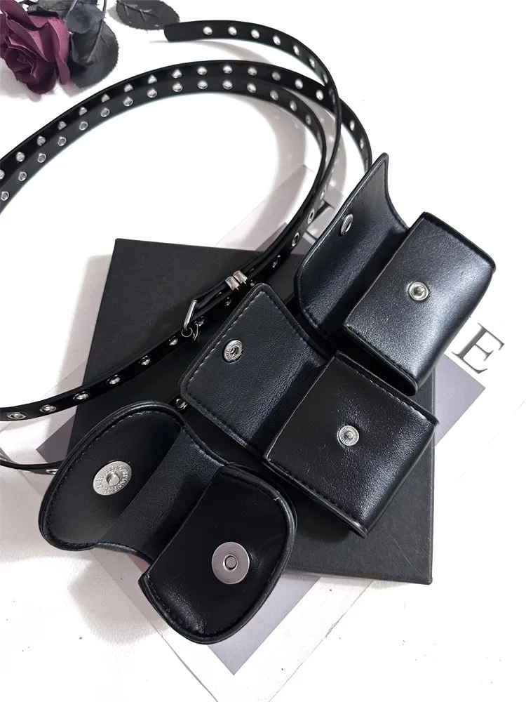 여성 패션 속이 빈 PU 가죽 가방 코르셋 여성 Cummerbund 코트 허리띠 드레스 Decration 와이드 벨트 J1335