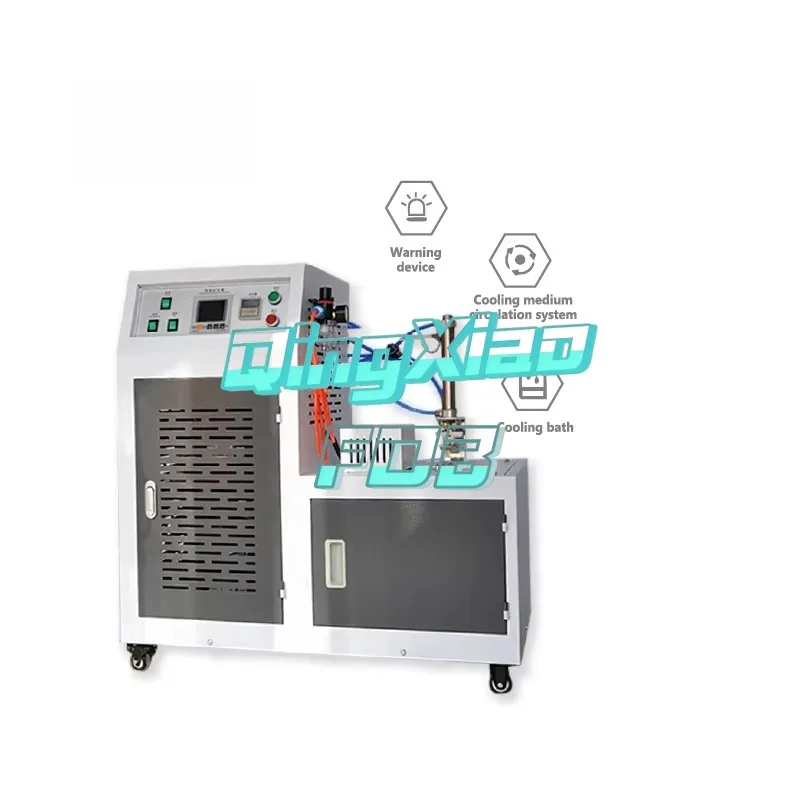 Low Temperature Brittle Impact Testing Machine Rubber Plastic Single Multi Sample  Brittleness Tester FOB High Efficiency Stable