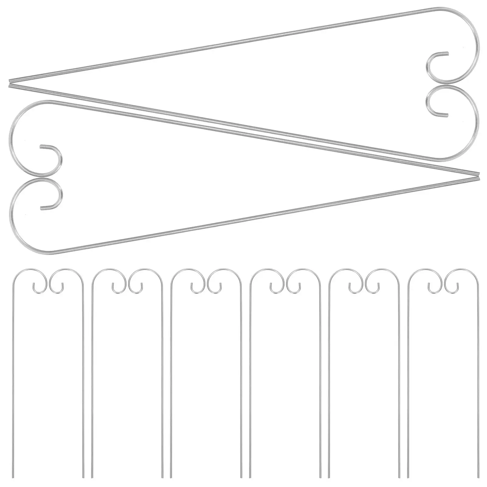 

30 шт. крючки для этикеток для растений, садовые маркеры, кол, держатель для этикеток для растений, вешалка для этикеток для растений, знак для садовых растений, кол, знак для садовых растений, Hoo