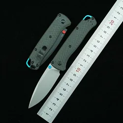 LEMIFSHE New 100% D2 Steel 535-3 Folding Knife Mark S90V Blade Carbon Fiber Handle Outdoor Camping Survival Kitchen EDC Tools