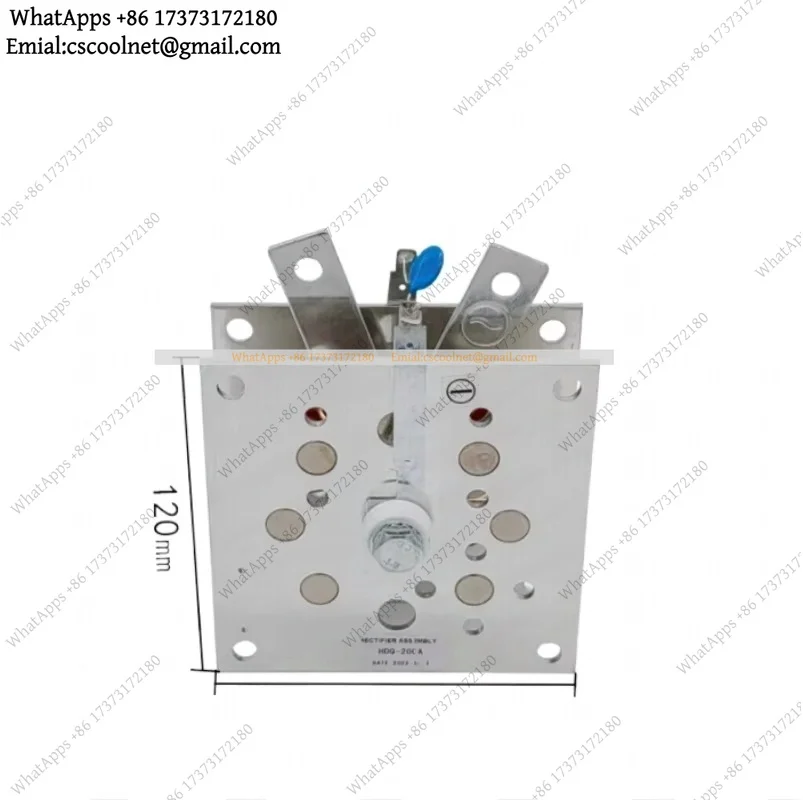JS02 HDQ200A Single-Phase Welding Machine Aluminum Rectifier Plate