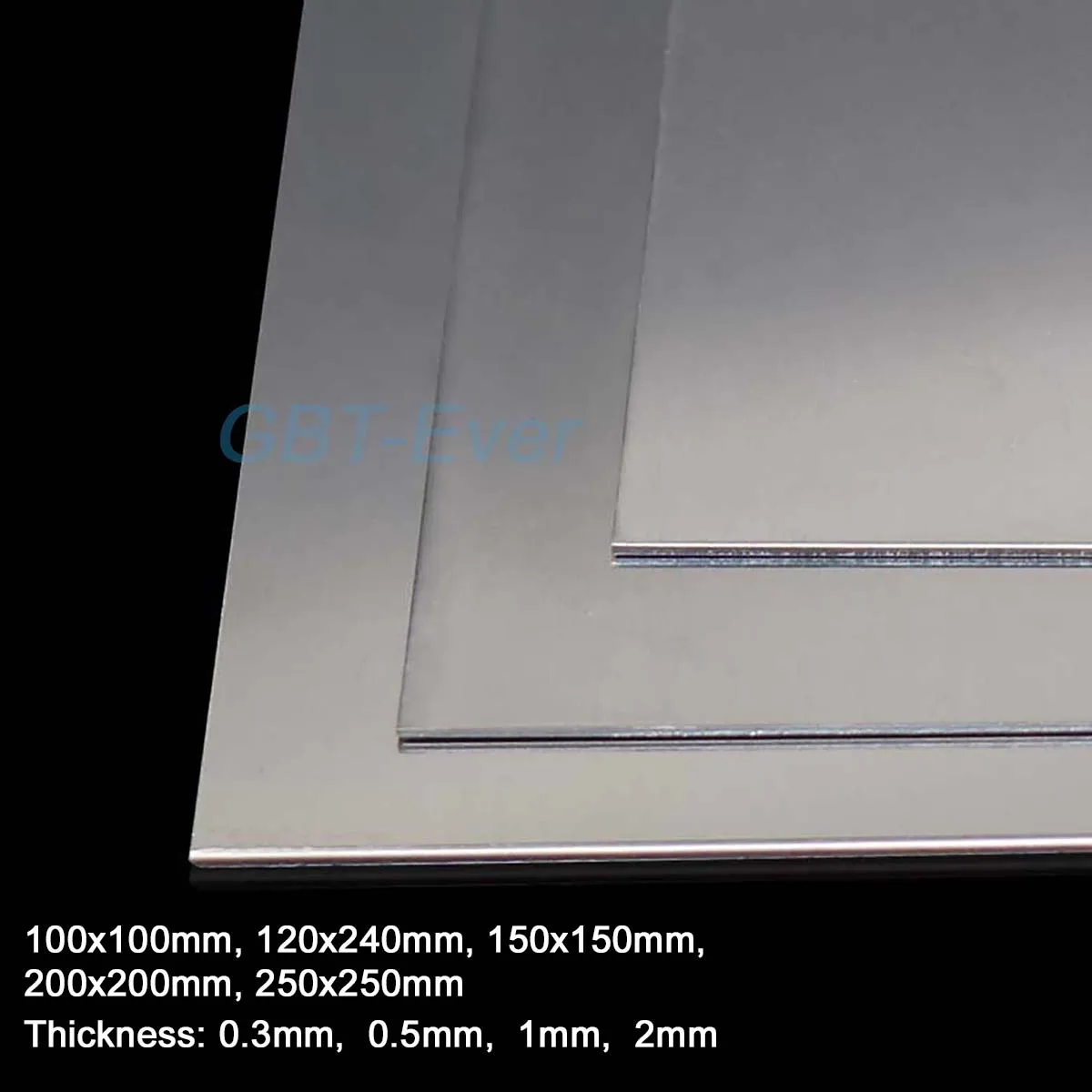 1Pcs 100x100mm ~ 250x250mm AL Square Aluminium Sheet Plate DIY Material Thin Aluminium Board Thickness 0.3mm ~ 2mm