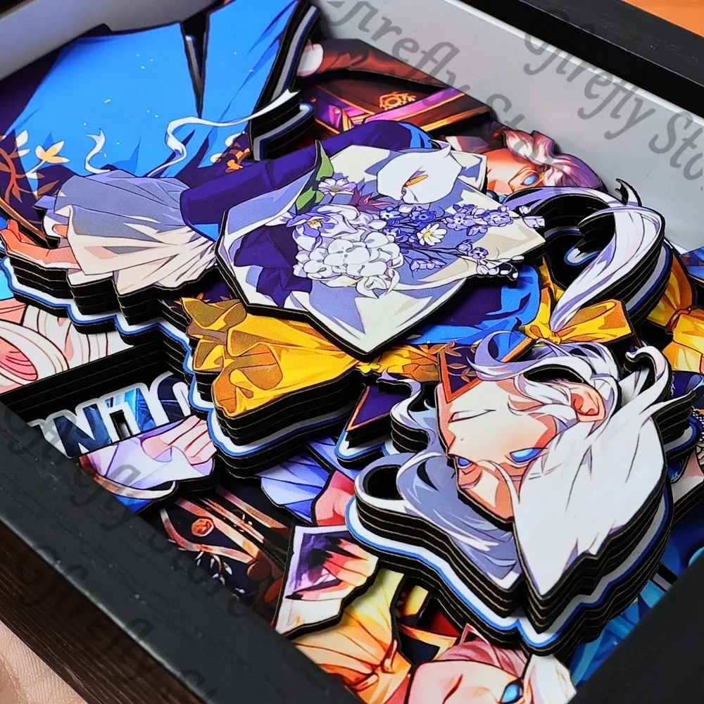 الهوية الخامس الزخرفية صورة البستاني أنيمي إطار صور مجسمة المرآب أطقم عالية الجودة سطح المكتب الديكور المرتزقة هدية