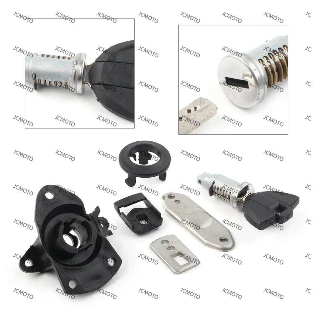 For BMW S1000 RR 2010 2012 2013 2014 2015 2016 2017 S1000RR Motorcycle Rear Passenger Seat Pad Pillion Cushion Lock Kits w/ Key