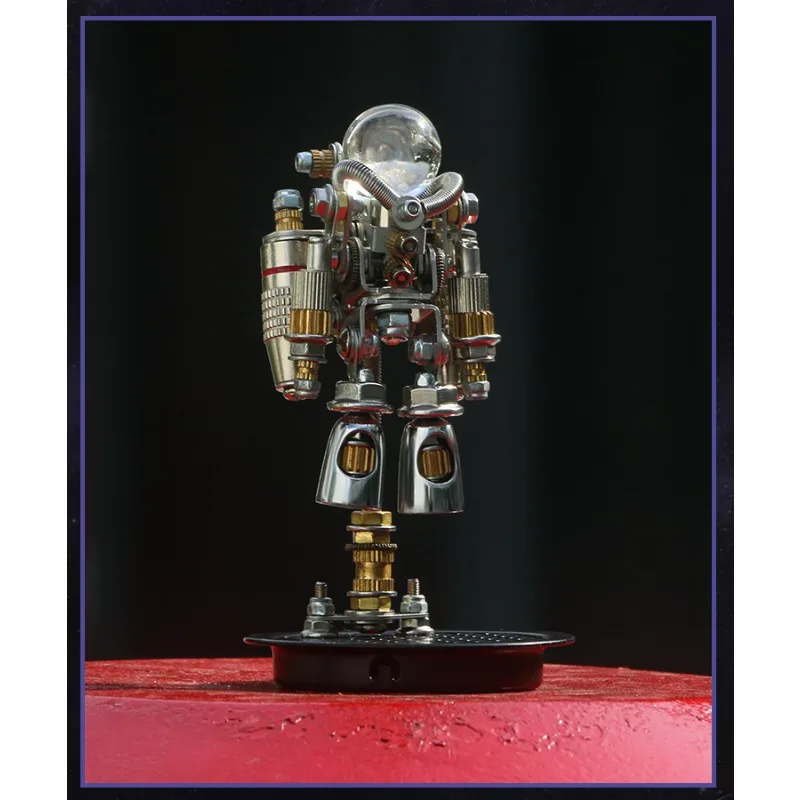 Astronaut 3d Driedimensionale Geassembleerde Model Metalen Mode Speelgoed Handgemaakte Ornamenten Creatieve Festival Geschenken Voor Jongens