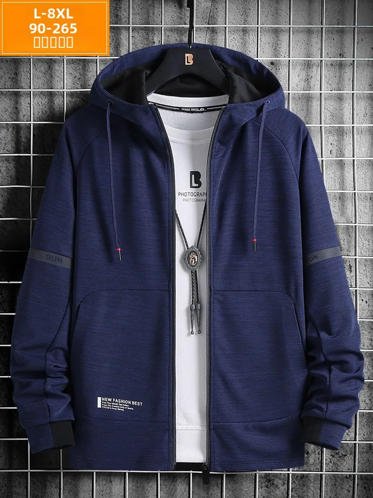 

Мужской вязаный кардиган с капюшоном на флисовой подкладке, повседневный, свободного кроя, осенне-зимняя куртка из ветрозащитной полиэстеровой ткани, длинный рукав