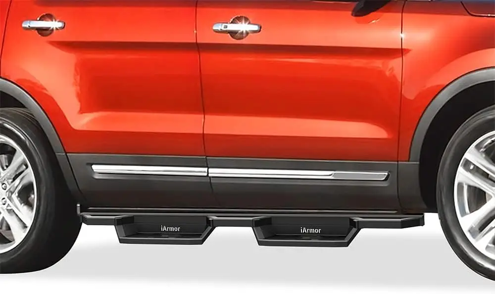 

Карманные ступеньки из нержавеющей стали 304, боковые перекладины, совместимые с Ford Explorer 2011-2019, Sport Utility, 4 двери