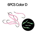 6pcs D