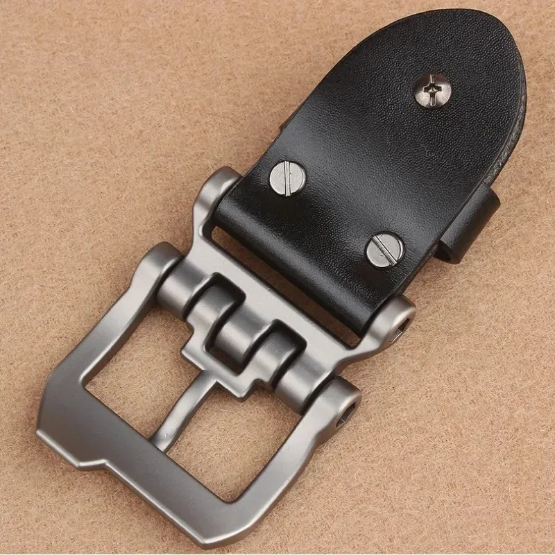 Men'S Belt Buckle 4.0cm Fashionable Alloy Needle Buckle - Waistband Accessory, Perfect for Men'S Daily Use of Jeans And Pants