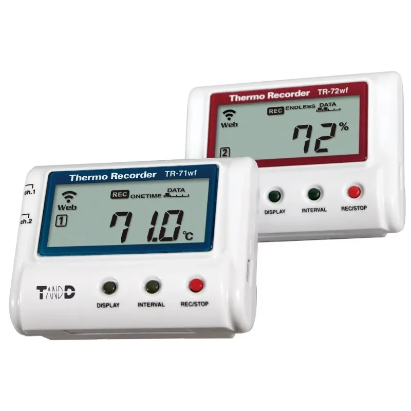

2025/T&D WiFi Temperature Humidity Data Logger TR72A-S