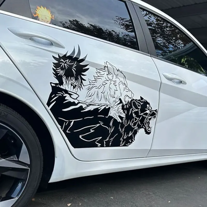 Large Anime Decal Graphic For Cars Sticker Decoration Side Hood Auto Parts Die Cutting Water Proof Vinyl Decals Accessories