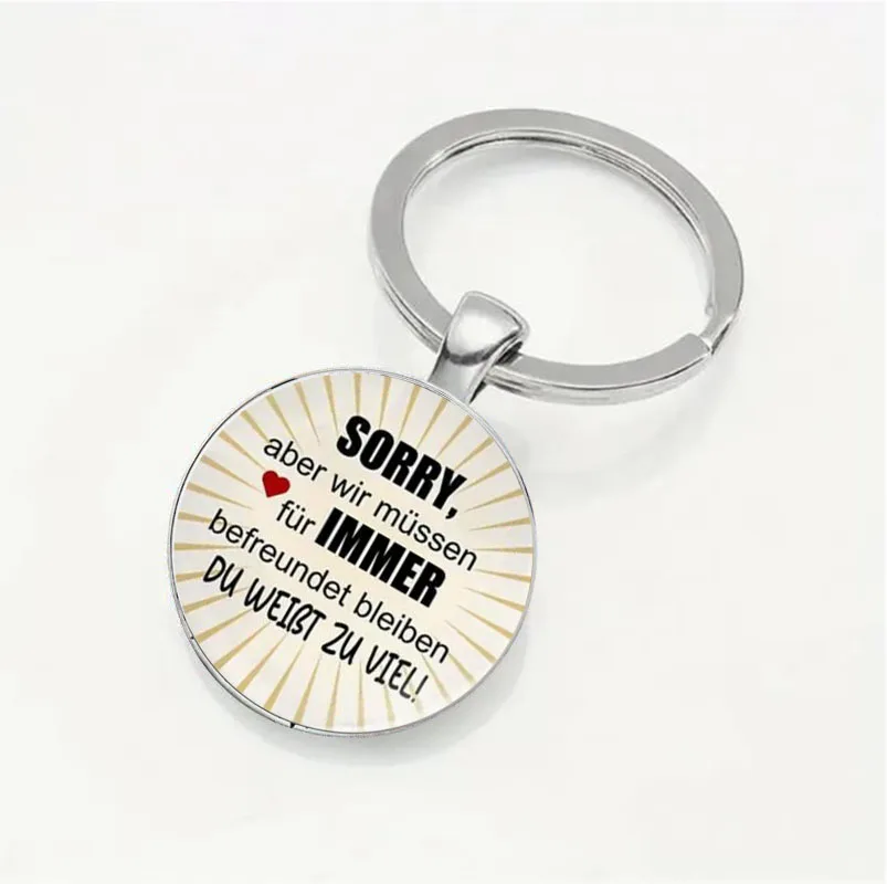 

Sorry Aber keychain - the perfect gift for colleagues and friends,