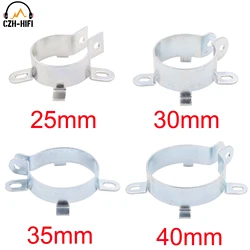 2PCS 25mm 30mm 35mm 40mm Capacitor Clamp Durable Capacitor Bracket Clamp Holder Clap Mounting Clip Tin Plated