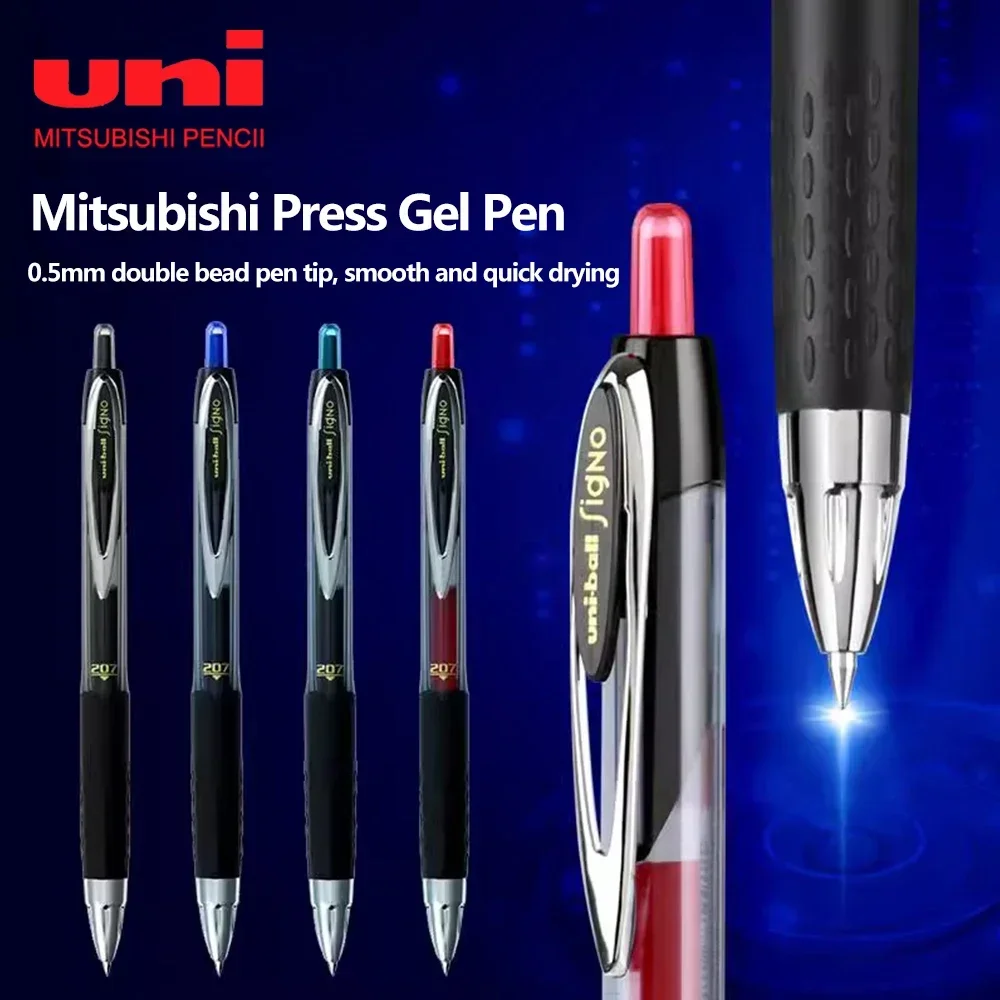 

Japan UNI Gel Pen UMN-207 Retractable Gel Pen 0.5mm UMR-85N Refill Back To School School Supplies Kawaii Stationery Signo 207