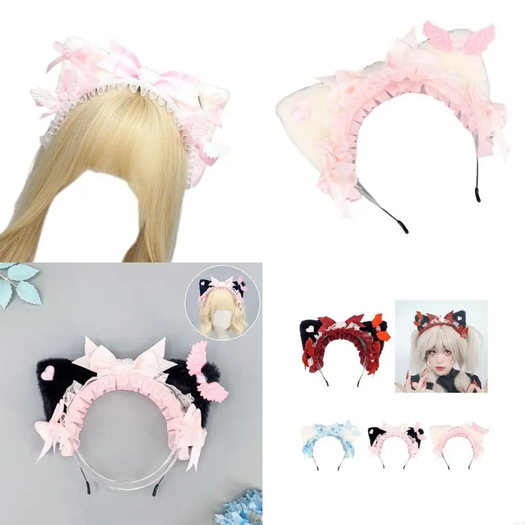 

M6CD Girl Halloween Fun Hairbands Catten для фотостудии Photo Studio Photo Reps