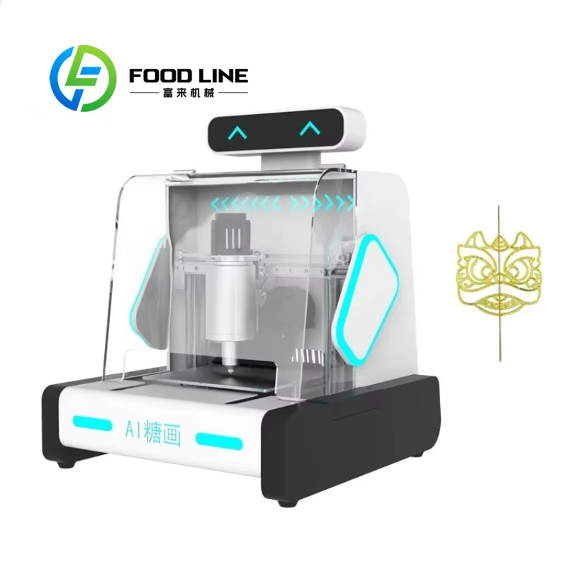 

Индивидуальный привлекательный AI умный автоматический торговый автомат для рисования съедобным сахаром для детей