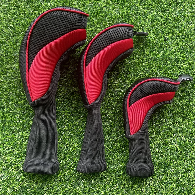 Golf club cover wood cover Golf club shaft fairway wood cover Golf club head protective cover Composite Fabric Breathable.