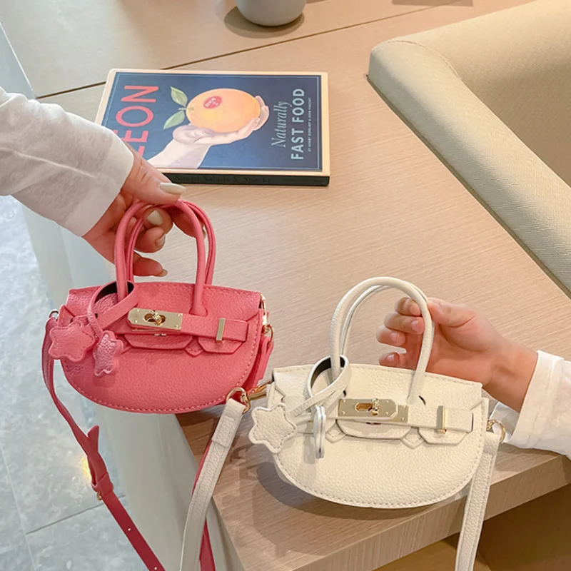 Primavera ed estate Nuova moda mini borsa kelly stile occidentale bambina cambia portafoglio borsa per bambini borse per bambini per ragazze