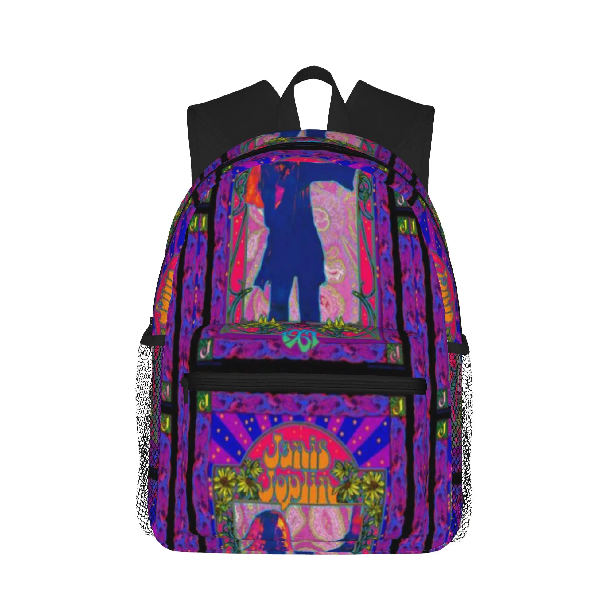 Purple sing  Casual Backpack for Students and Adults Travel backpack
