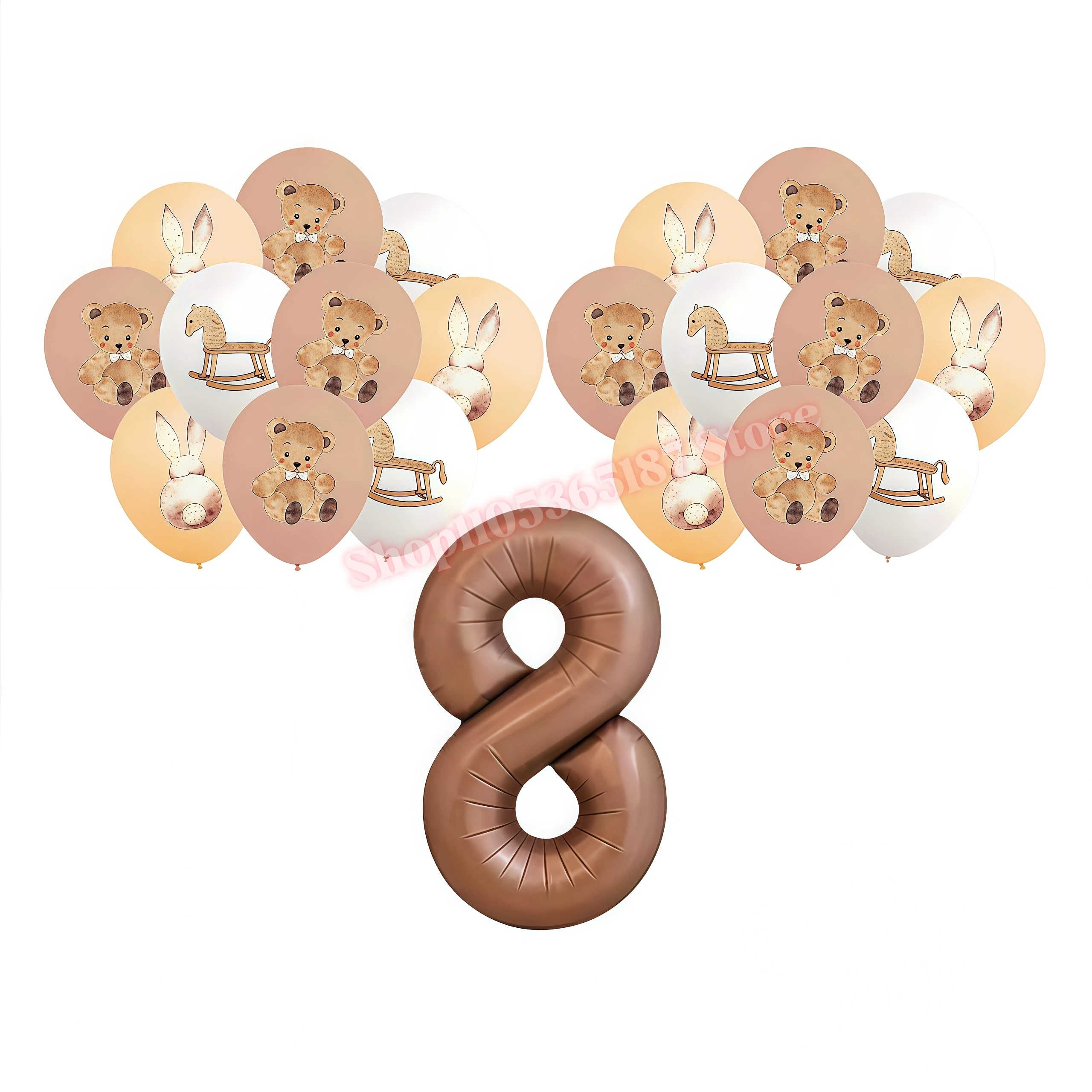 Hello Baby Geschlechts-Enthüllungs-Party-Zubehör Mädchen Junge Banner Flaggen Girlande Ballon für Babyparty 1. Geburtstag Dekoration – Detail 29