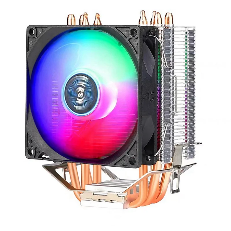 EVESKY Frost 400 Pure Copper 4 Heat Pipe Silent Cpu Radiator Fan Copper Pipe 1150 1155 Silent Cpu Fan