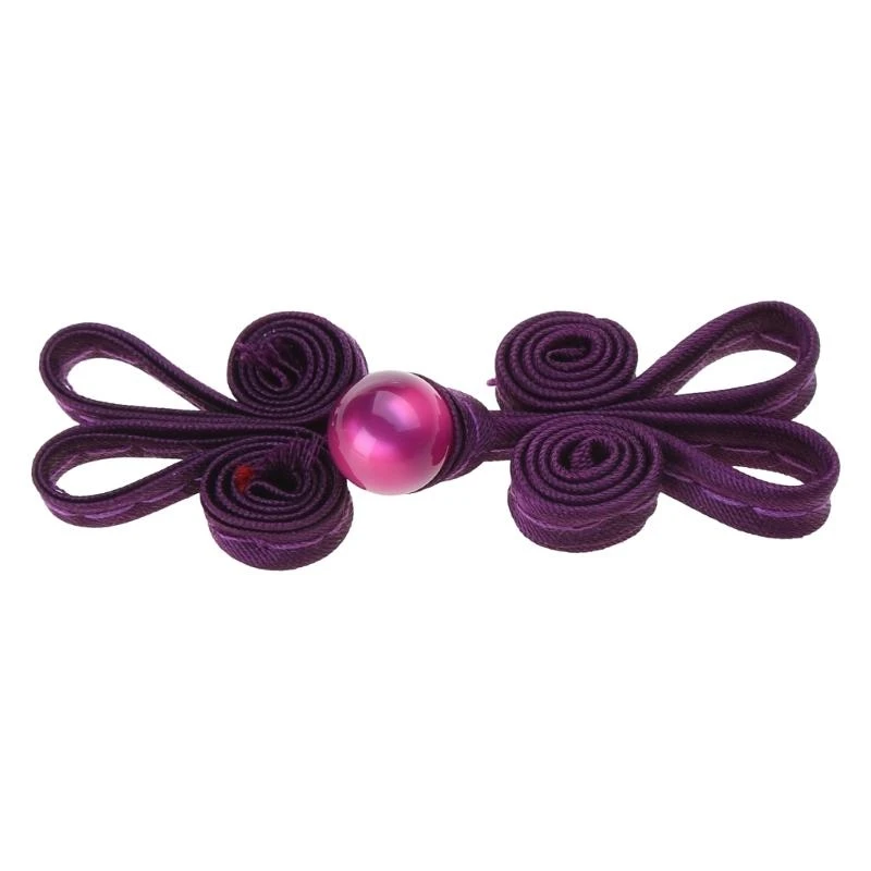 Tradycyjne chińskie guziki do przyszywania guzików w kształcie żaby przyszyte do rzemieślniczych ozdób w kształcie cheongsamu