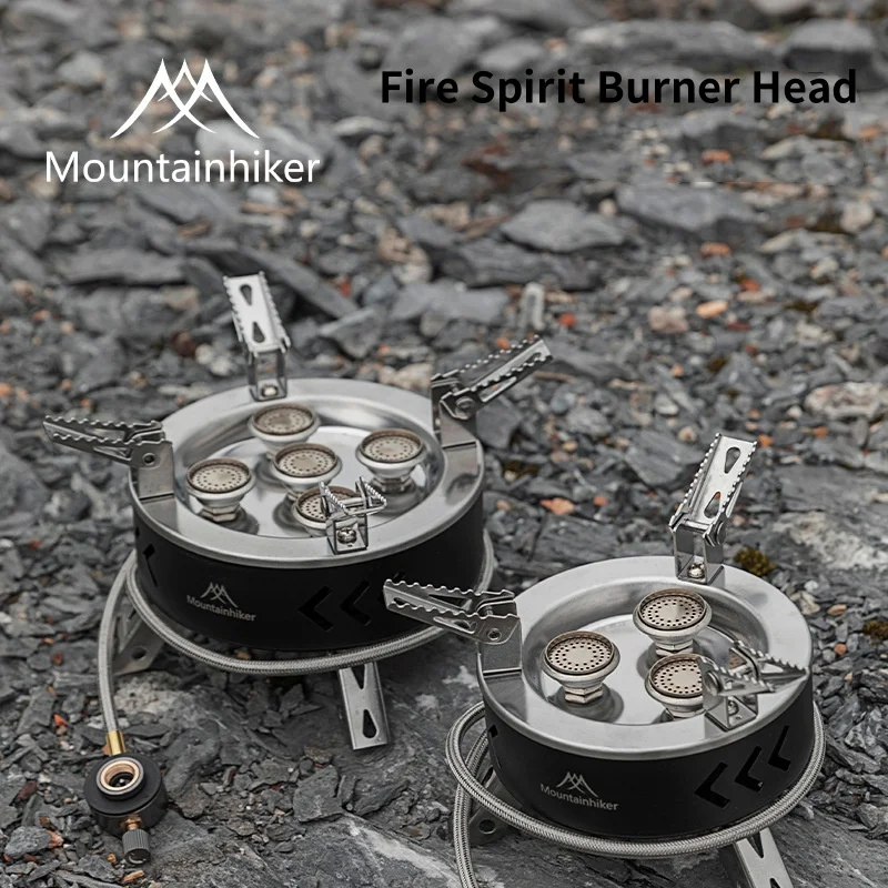 

MOUNTAINHIKER Кемпинг Туристическая горелка Газовая плита Посуда Портативная печь Пикник Барбекю Туризм Принадлежности Отдых на свежем воздухе
