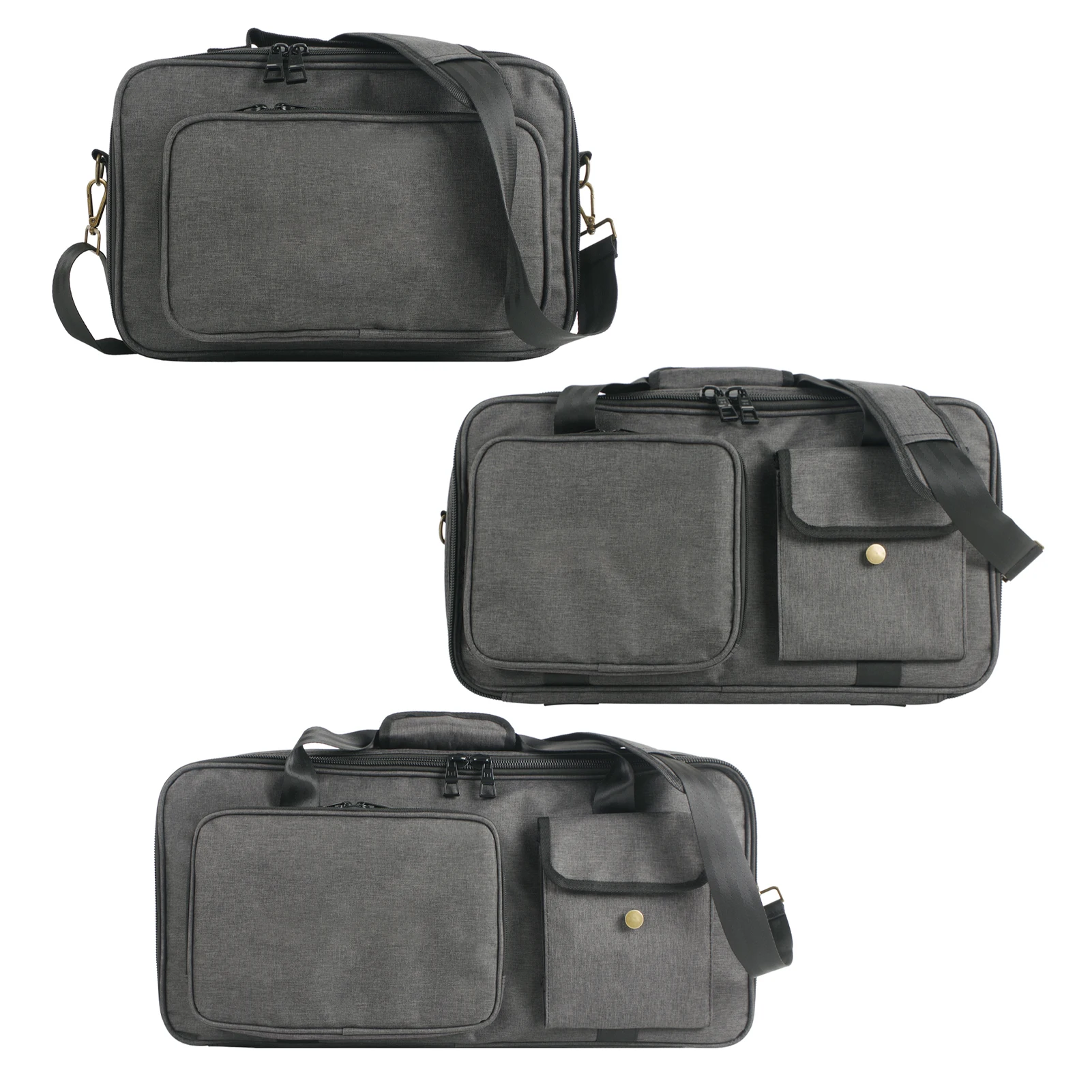 Draagbare multi-effect tas Professionele effecten schoudertas Handtas DJ-controller tas met schouderriem Draaggreep