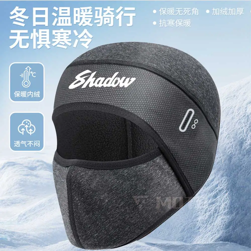 Boné de ciclismo aquecido inverno balaclava chapéu quente capa facial bicicleta aquecimento chapelaria para esqui bicicleta motocicleta para honda sombra