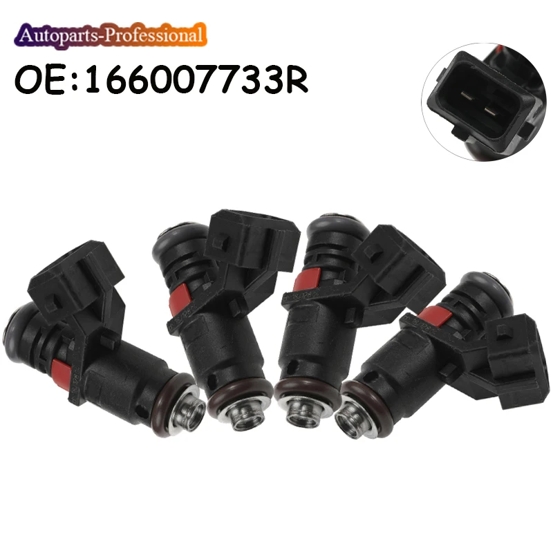 Accesorios para coche boquilla de inyector de combustible 166007733R 16600-7733R para Renault Sandero Stepway 2007 Duster 2009