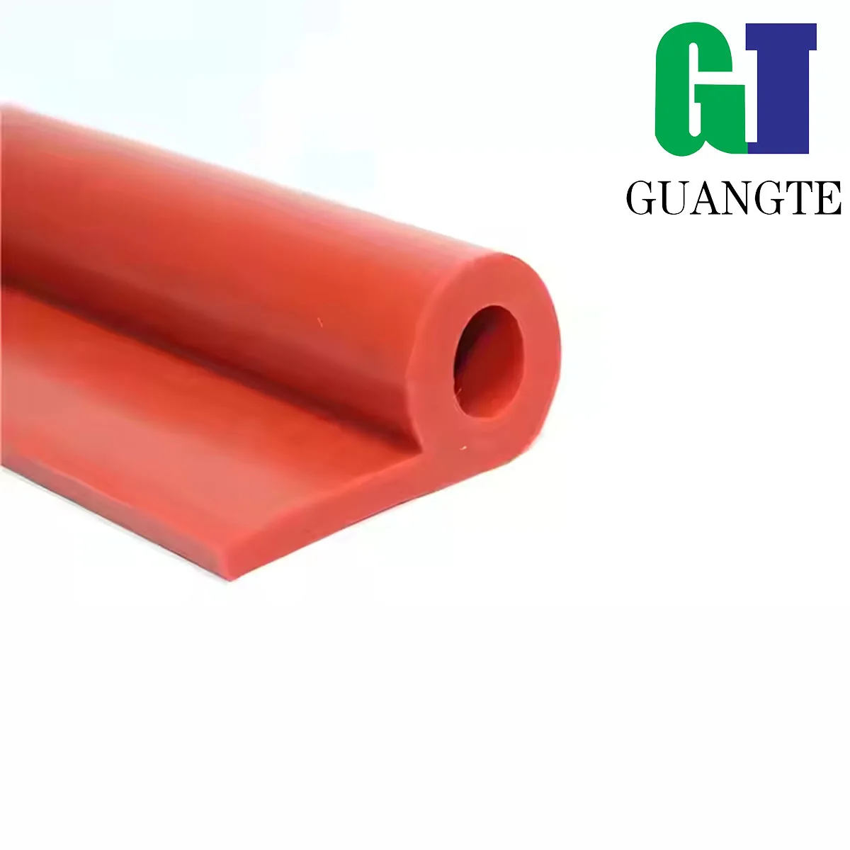 1M High Temperature  Silicone P Type Sealing Strip Oven Door Window Rubber 9 Shape Auto Noise Insulation Weatherstrip