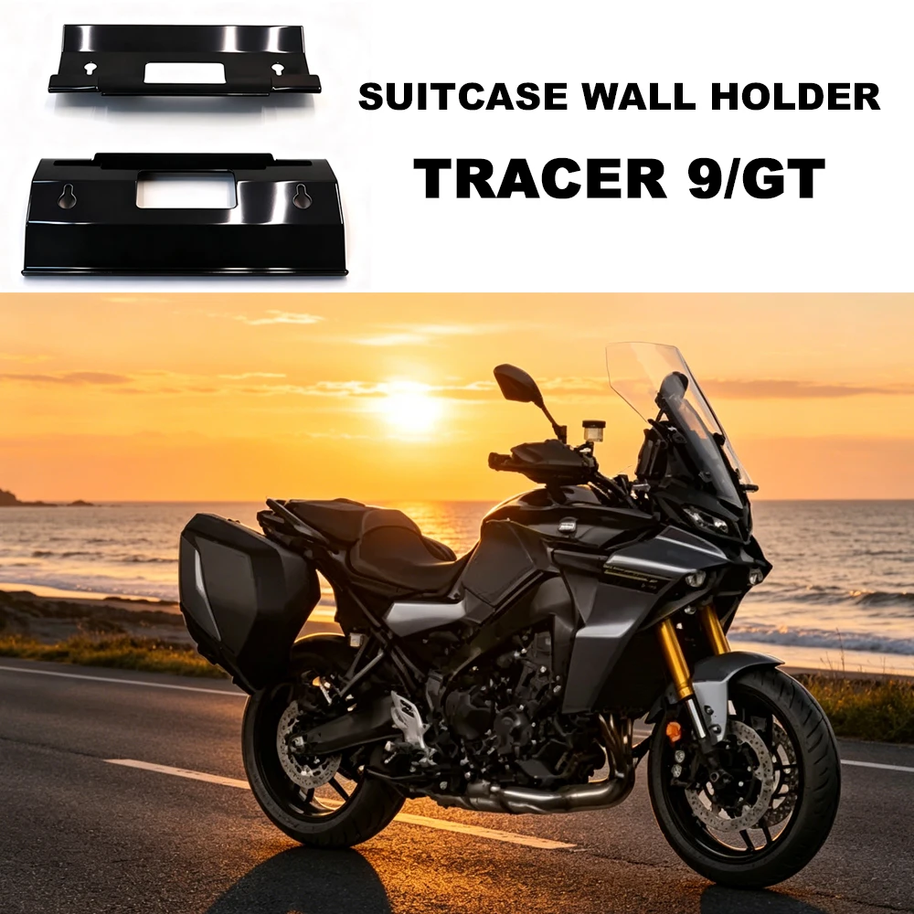 

Кронштейны для крепления боковых кофров Yamaha Tracer 9/GT, настенные держатели для мотоциклетных кофров, настенная стойка для хранения Tracer9GT