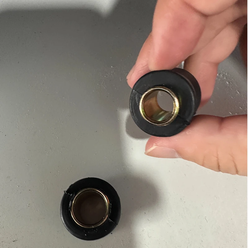1 Stück 10 mm 12 mm Stoßdämpfer Stoßstange Block Hülse Kissen Gummiringe Motorrad Hinten Stoßdämpfer Gummi Puffer Gummi