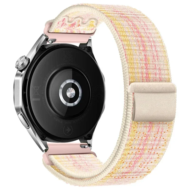 20mm 22mm Nylon Strap For Huawei Watch GT4/3/2 Pro 46mm Needlework Wristband Samsung Watch 6 5 4 3 Amazfit GTR/GTS Soft Bracelet