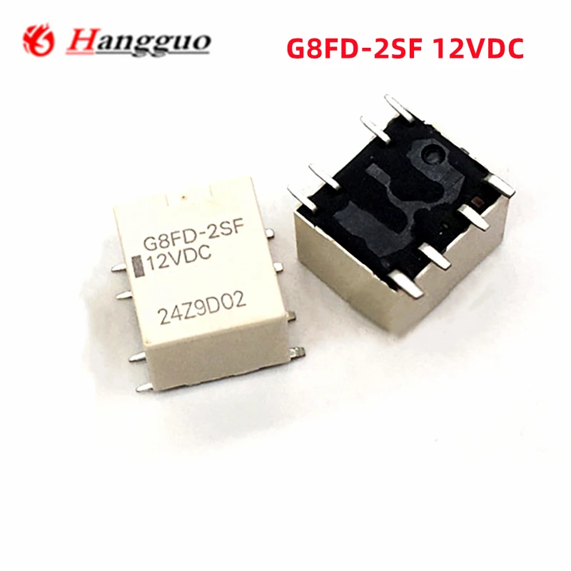 5PCS/Lot Original G8FD-2S 12VDC G8FD-2SF 12VDC 12V Relay G8FD-2S automobile computer boards Commonly used relays