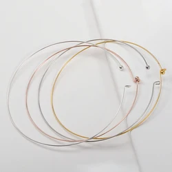 1pc 130mm Metal Copper Menmory Wire Collar Hoop