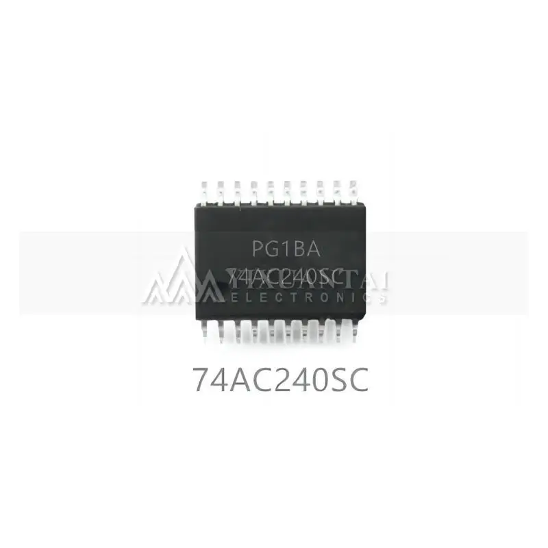 

10pcs/Lot 74AC240SC 74AC240 Buffer/Line Driver 8-CH Inverting 3-ST CMOS 20-Pin SOIC W T/R New