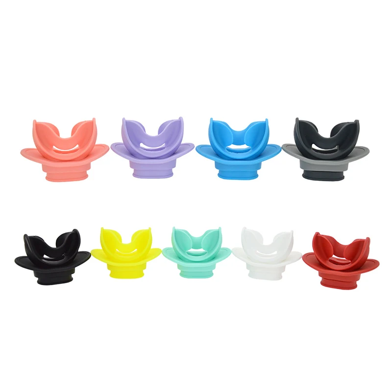 جديد لينة سيليكون غص منظم المعبرة الأخطبوط منظم معدات غطس التنفس أنبوب الملحقات للغوص