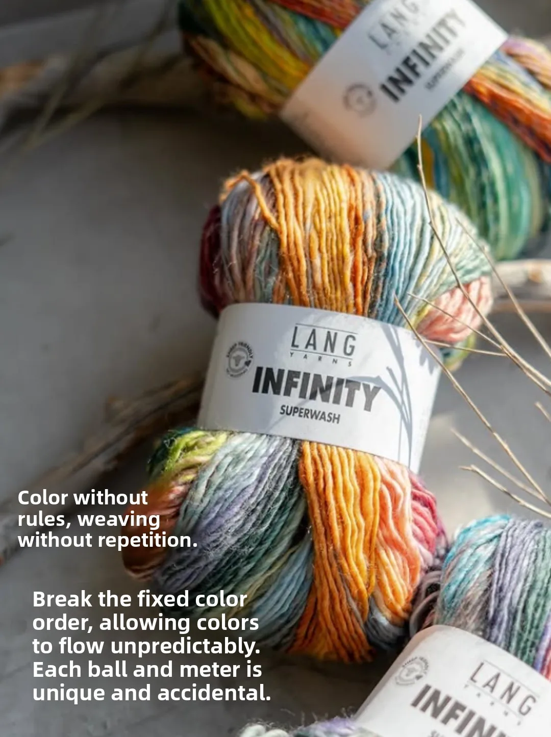 

Шерстяная пряжа Infinity с градиентным окрашиванием, осенне-зимняя, для ручного вязания, для одежды, аксессуаров, ремней, шапок и т.д.