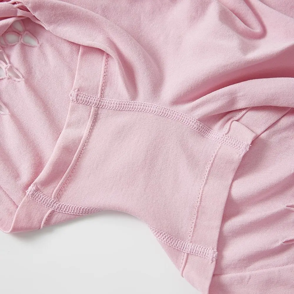 Cuecas boxer femininas elásticas sem costura, roupa íntima macia, calcinha vazada, lingerie, cintura média, cuecas femininas