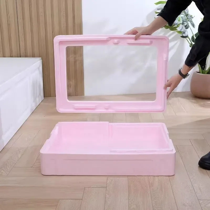 27L Portable Tiramisu Cake Box Food Grade Foam Refrigerated Dessert Display Container for Preservation Storage Wholesale