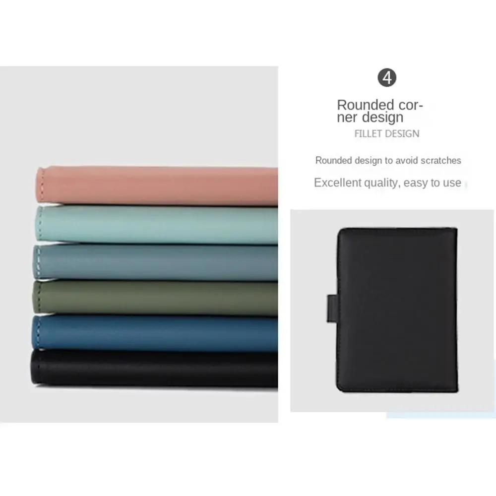 حامل شهادة حقيبة التخزين طائرة تسجيل الدخول بولي PU حافظة بطاقات حامل جواز السفر إكسسوارات السفر غطاء حماية جواز السفر #2