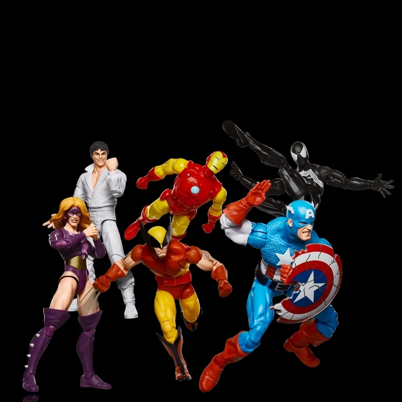 New Marvel Legends Secret Wars Wave Ironman Wolverine Captain America Beyonder Titania Spiderman 6