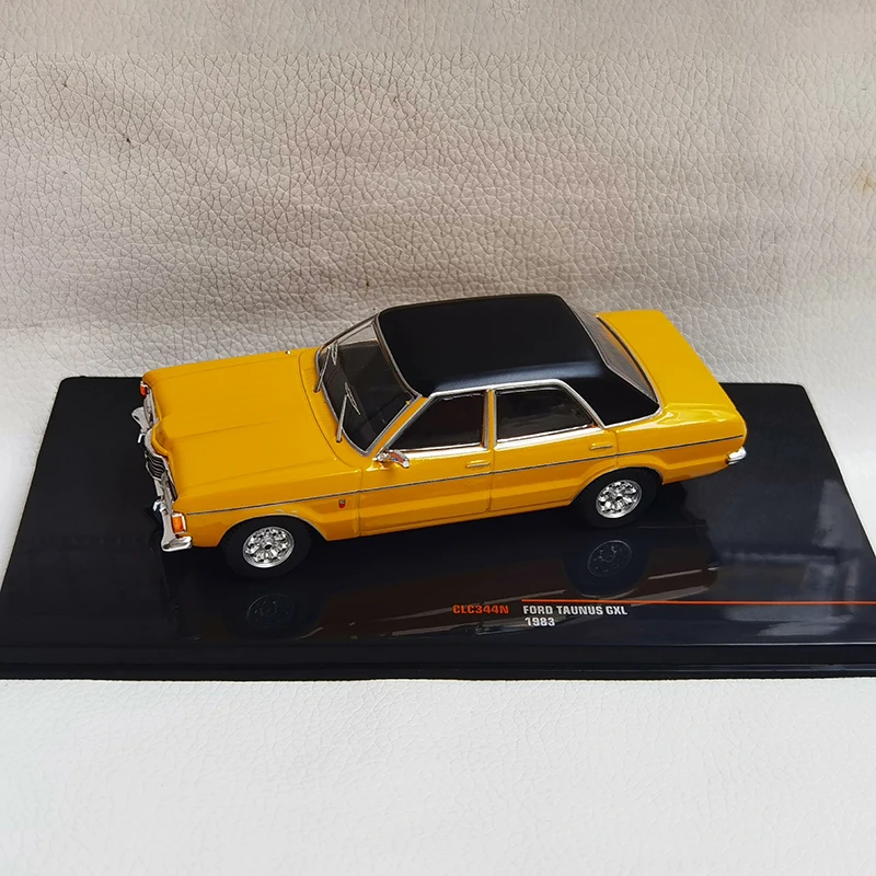 IXO 1:43 Scale FORD TAUNUS GXL1983 Alloy Car Model Diecast Toy Collectible Ornament Souvenir Toys Cars